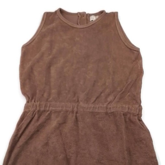 NWT The Simple Folk Vintage Romper Size 6-7 Years In Cinnamon - Picture 4 of 8